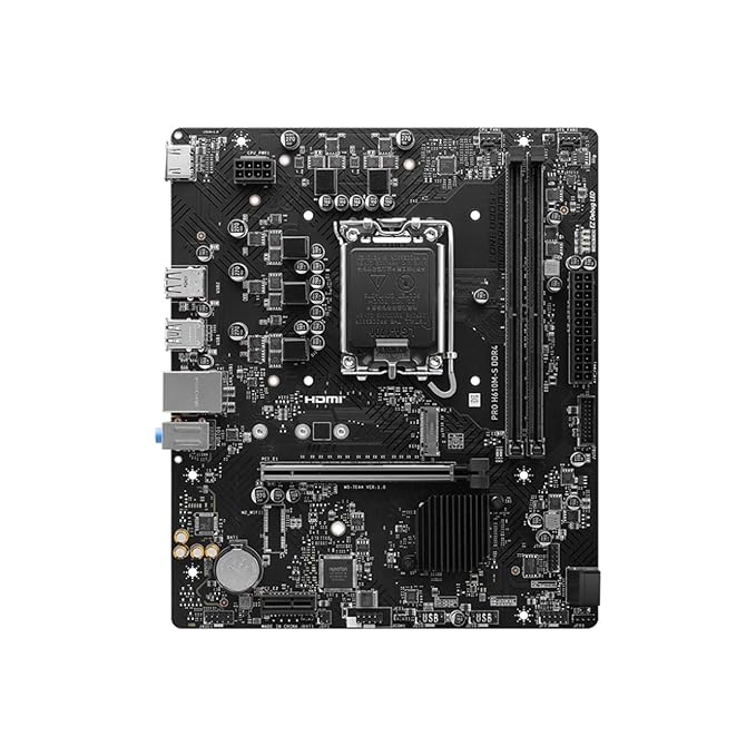 MSI Motherboard PRO H610M-S DDR4 MSI Motherboard PRO H610M-S DDR4